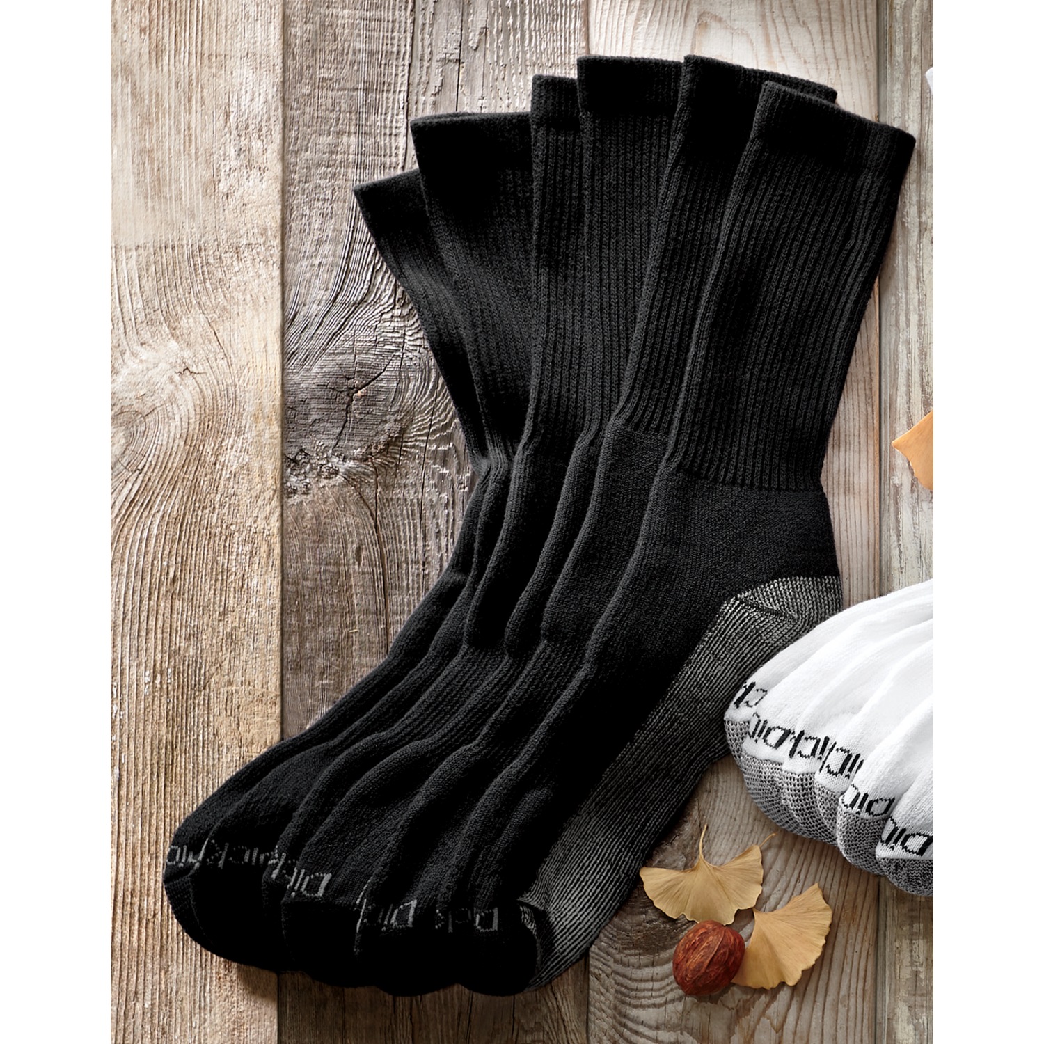 新品未開封　optstuff SOCKS　ソックス3点セット Dickies 6-Pair Pack Men's Dri-Tech Crew Socks | Seventh Avenue