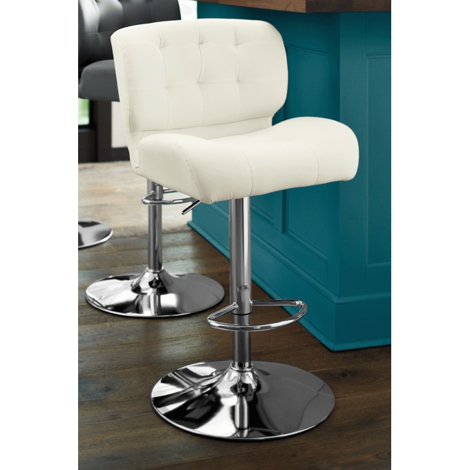 Bridger Adjustable Swivel Bar Stool, , large
