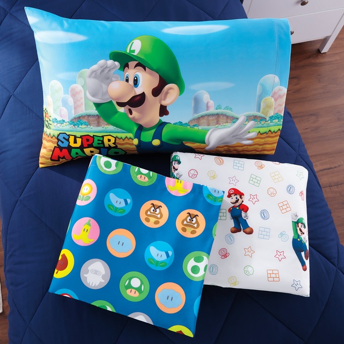 Mario Twin Sheet Set, , large