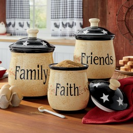 Canisters 4 Piece Sets Kitchen Seventh Avenue