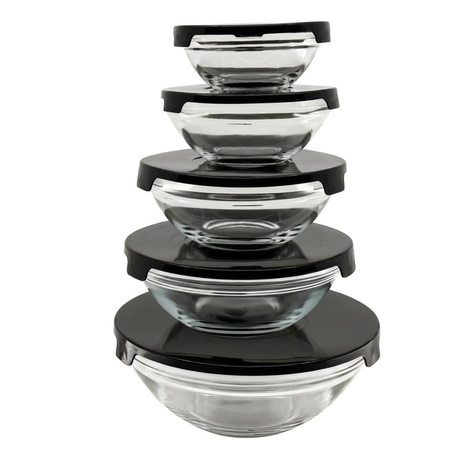 Chef Tested 42-Piece Mega Kitchen Set by Wards, Black, large