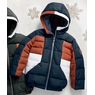 Perry Ellis Boys&#39; Colorblock Puffer, , large