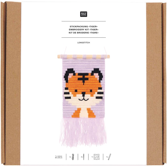 Long Stitch Embroidery Kit, , large