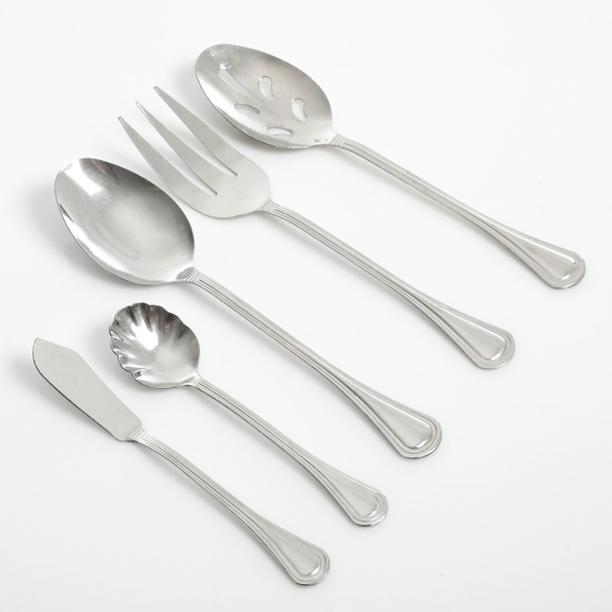 South Bay 65-Piece Flatware Set, , large