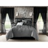 Gilda 30-Piece Complete Comforter and Curtain Set with 2 Coordinating Sheet Sets, , large