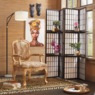 Hand-Carved Leopard Accent Chair, , large