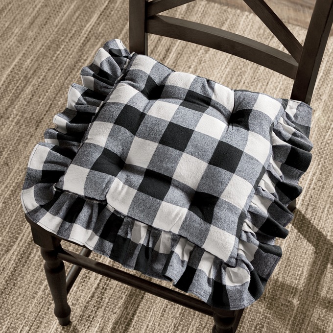 Buffalo Check Chair Cushion, , large