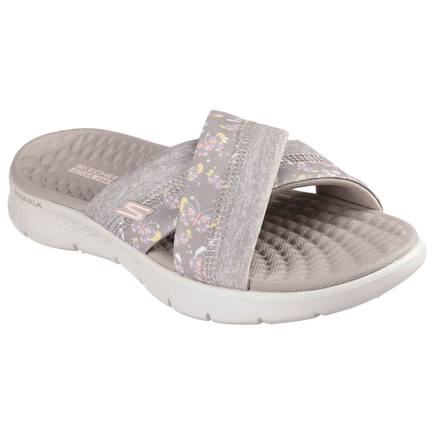 Skechers Womens' GO WALK Flex Butterfly Bliss Slide | Seventh Avenue