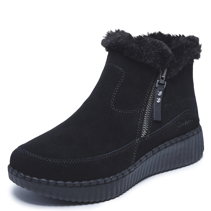 Skechers Relaxed Fit Wilshire Blvd Fresh-Zip Bootie, , large