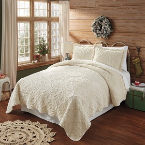 Faux-Fur Oversized Quilt, , large
