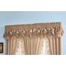Mayfair Romantic Semi-Sheer Queen Anne Valance, , large