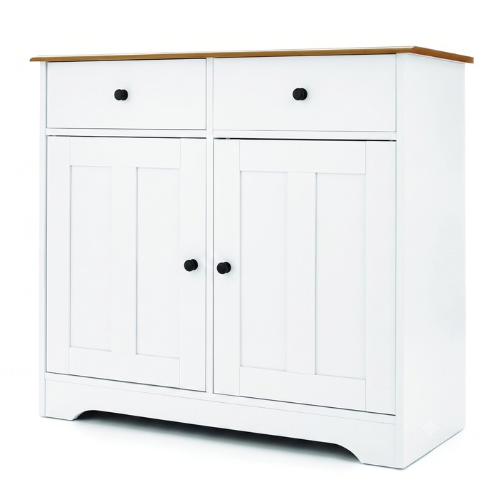 Katie Sideboard Cabinet with Drawers, , large