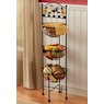 Sunflower Rooster 3-Tier Basket, , large