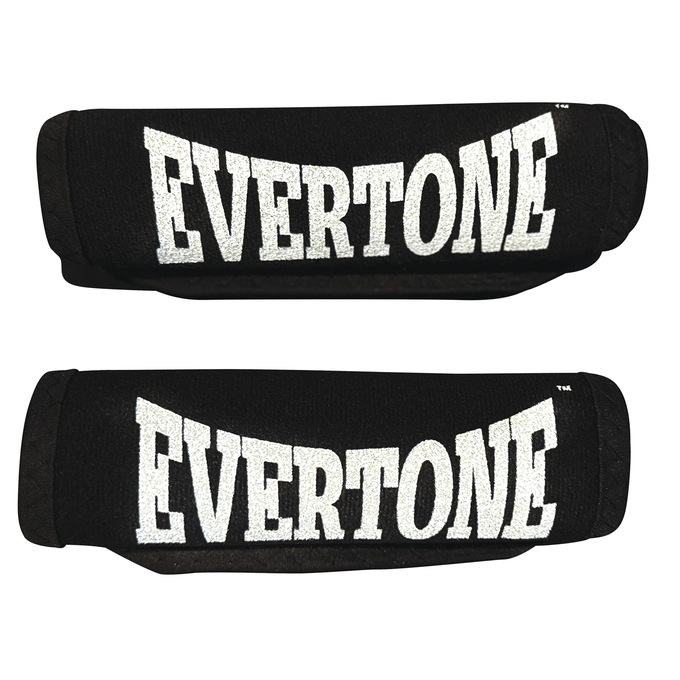 Set of 2 Evertone ThermoSlim Thigh Wraps, Black, large