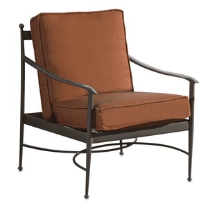 Untufted Deep-Seat Attached Back and Bottom Cushion, , large