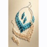 Crystal Marquise Necklace and Earring Set, , large