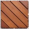 Set of 8 Outdoor Wood Patio Tiles, , large