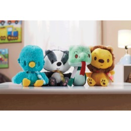 Set of 4 Plush House Animals from Harry Potter, , large