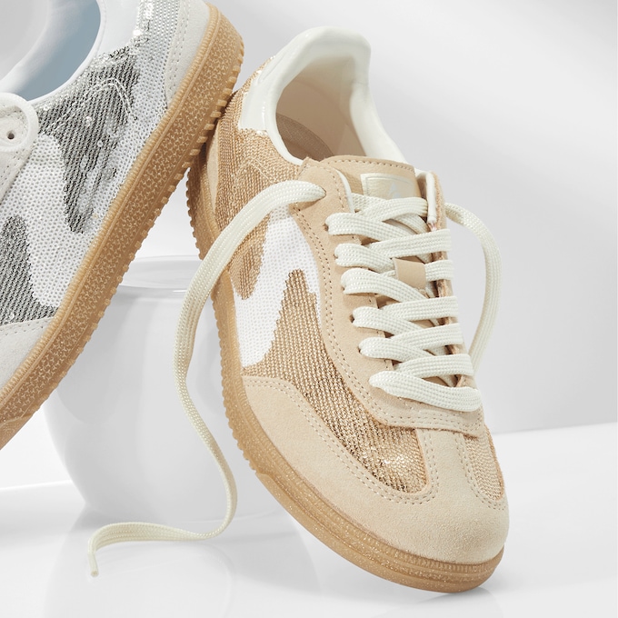 Skechers Women's Hotshot Full Glam Lace-Up Shoe, , large