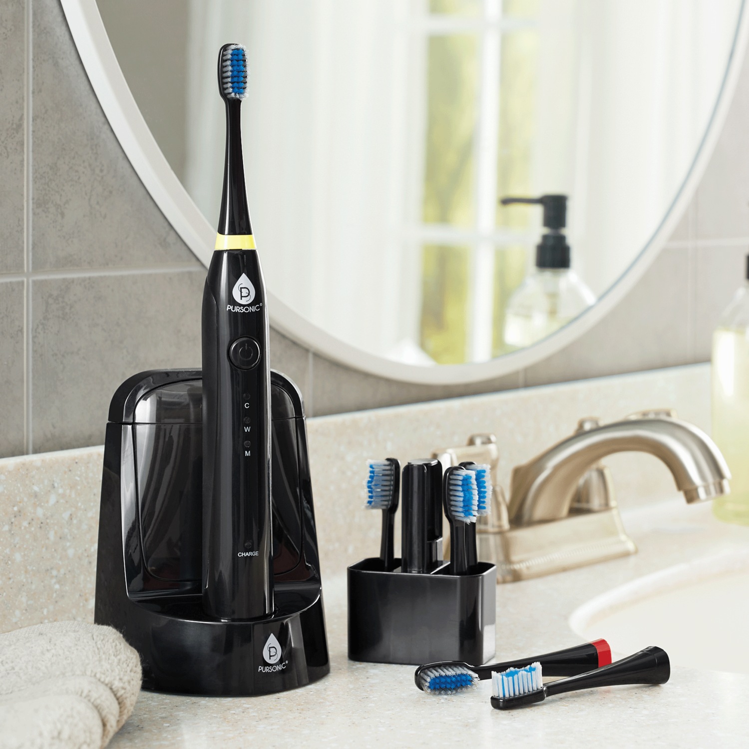 Pursonic Electric Toothbrush with UV Sanitizer Seventh Avenue