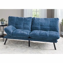 Tufted Futon Sofa Bed, , large
