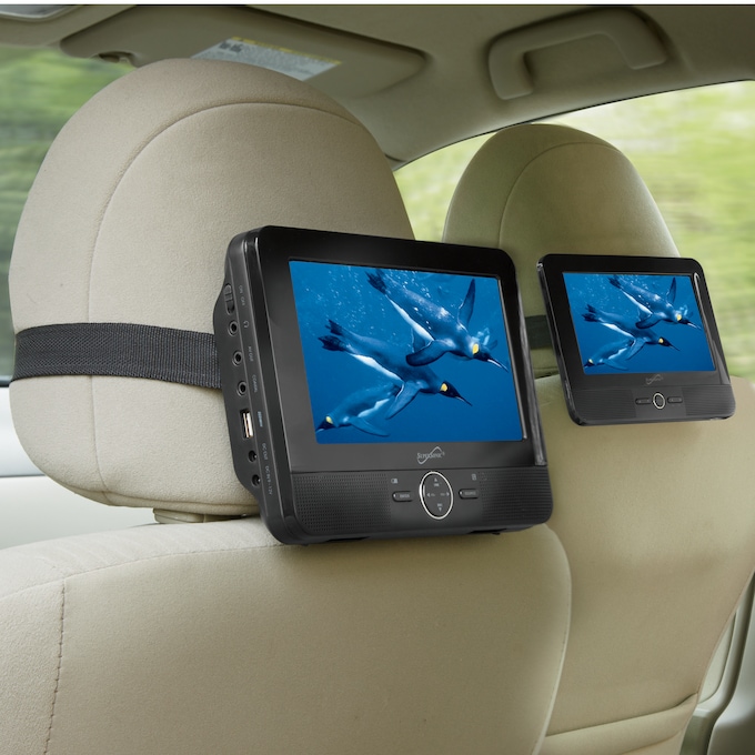 7 Dual Screen Portable Dvd Player By Supersonic Seventh Avenue