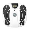Circulation Plus Reviver EMS Foot & Calf Device with TENS Pain-Relief Pads, White, large