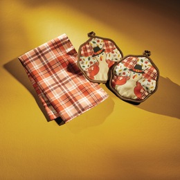 3-piece Plaid Turkey Kitchen Set, , large