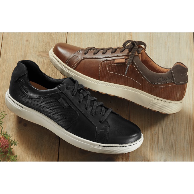 Clarks Leather Mapstone Lace-Up Shoe for Men, , large