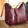 Horsebit Faux Leather Hobo, , large