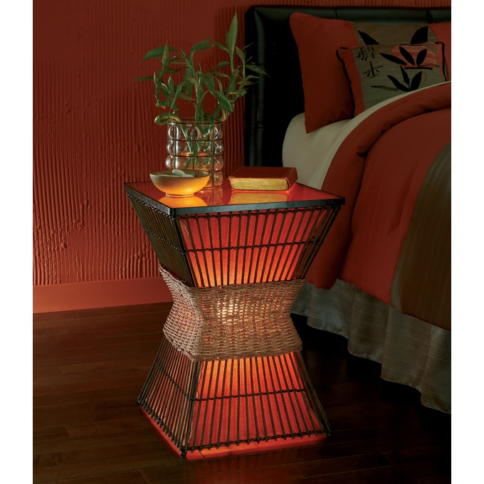 Palisade Cane Lighted Table Seventh Avenue