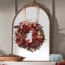 Burgundy Rose Wreath, , large