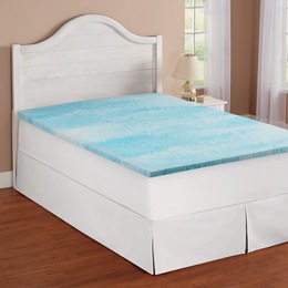 Sleep Connection 1.5&quot; Cooling Memory Foam Topper, , large