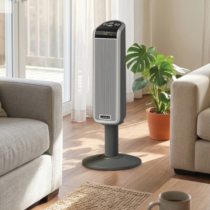 Lasko Digital Pedestal Heater | Seventh Avenue