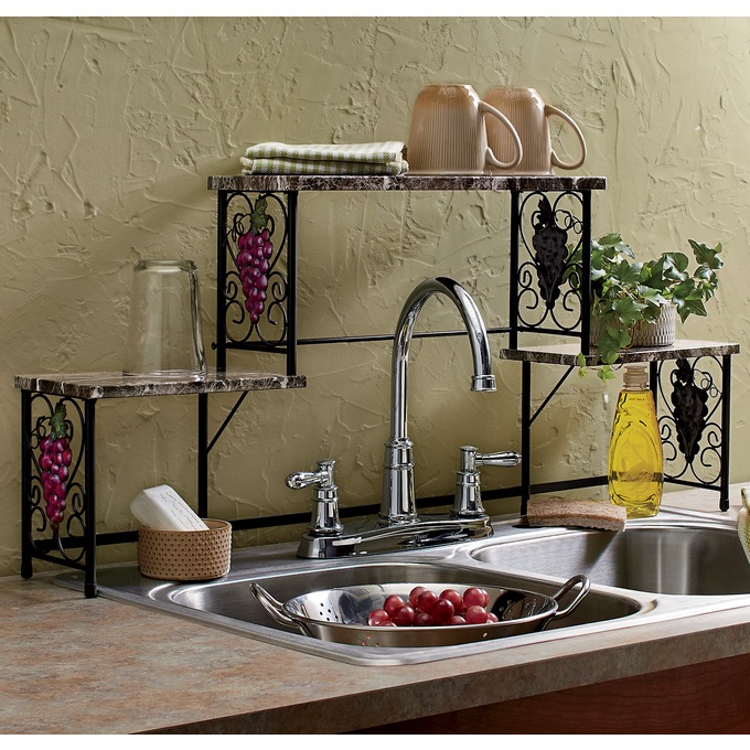Fresh Grape Sink Shelf | Seventh Avenue