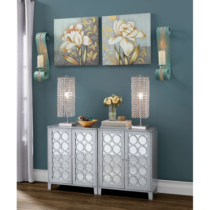2-Piece Painterly Daffodil Wall Art Set, , large