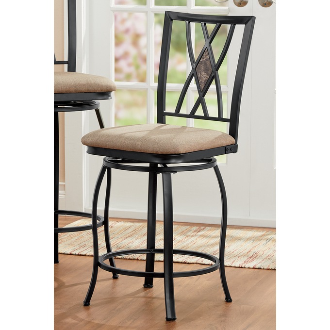 Diamond-Back Counter Stool, , large