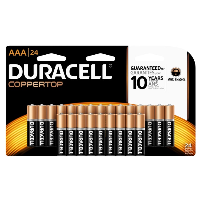 Duracell 24-Pack of AAA Batteries, , large