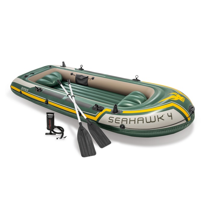 Intex Seahawk 4-Person Inflatable Boat, , large