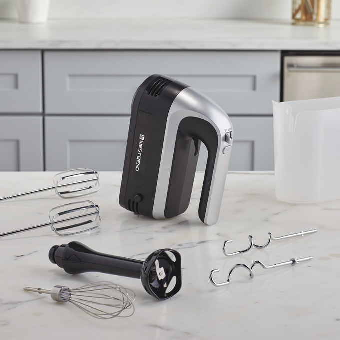 West Bend 6-Speed 2-in-1 Hand Mixer PlusTM Prep Set, , large