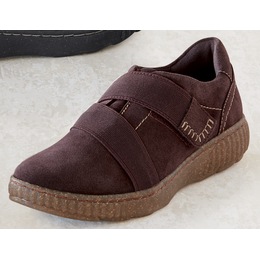 Clarks Caroline Holly Z-Strap Slip-On, Burgundy, large