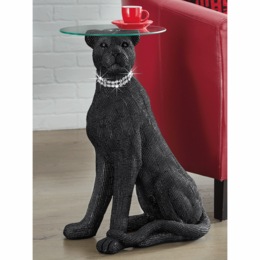 Glam Panther Accent Table, , large