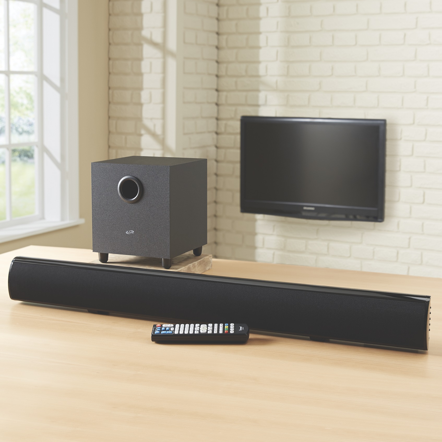 ilive 37 soundbar with subwoofer