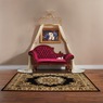 Floral Kirman Rug - 8' x 10', , large