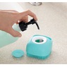 Set of 2 Pet Shampoo-Dispensing Grooming Brushes, , large