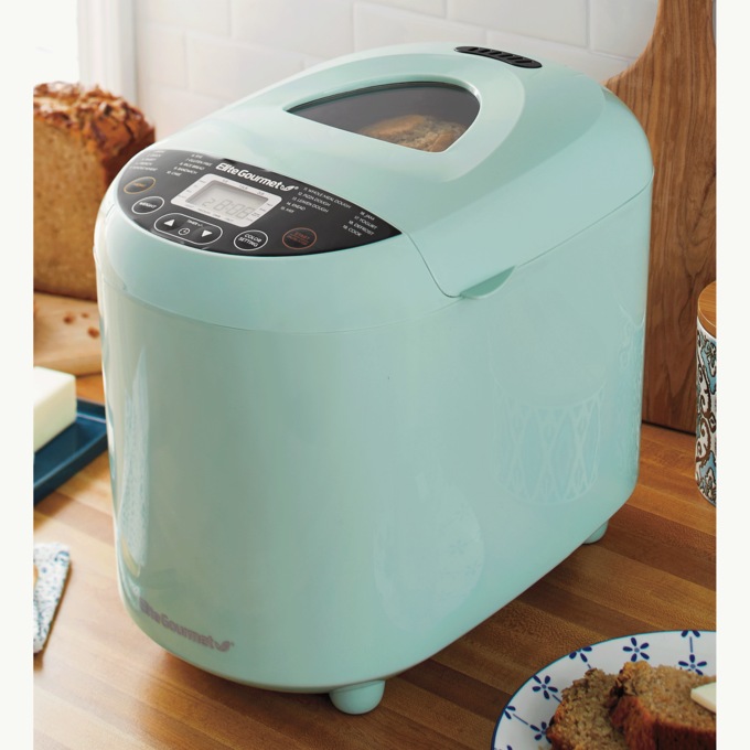 Elite Gourmet Bread Maker, Mint, large