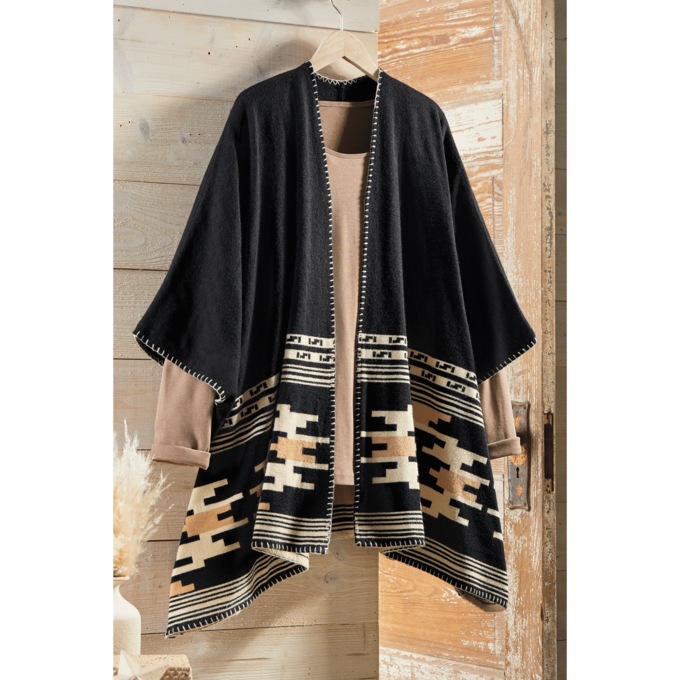 Colby Cape Cardigan, , large