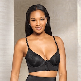 Fleur Back-Smoother Front-Close Women&rsquo;s Bra with Posture Support, , large