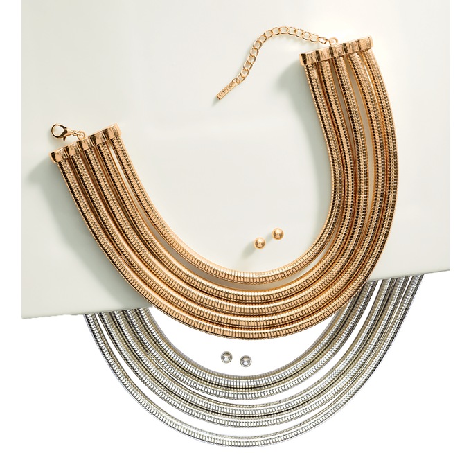 Cleopatra Necklace & Earring Set, , large