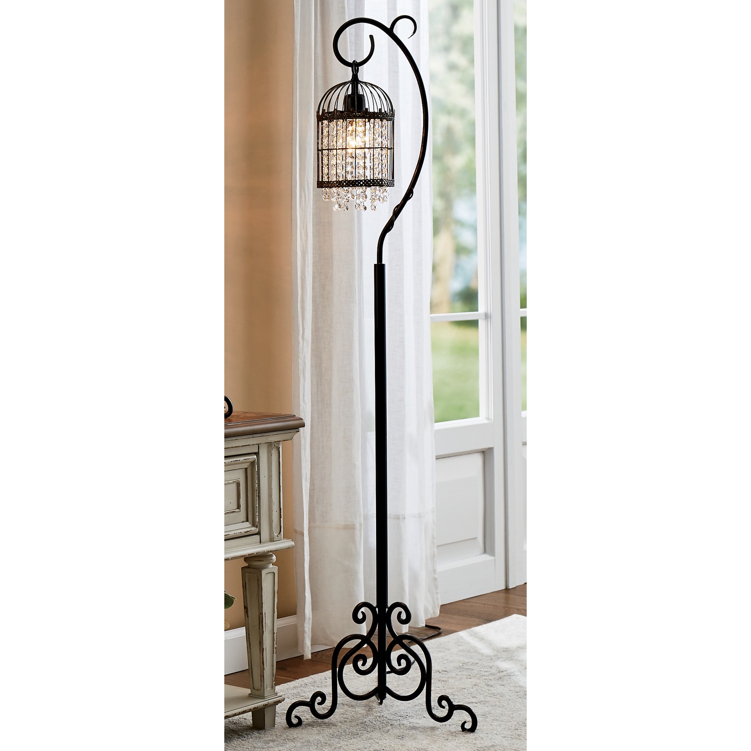 Bird Cage Floor Lamp - Vintage Birdcage Lamp 2